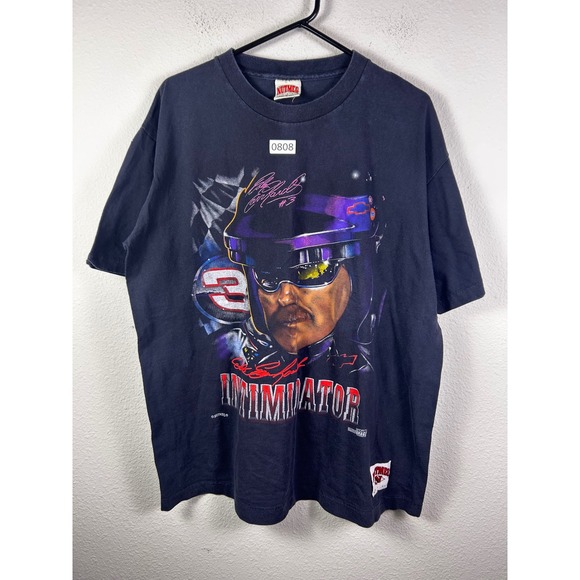 nutmeg mills Other - Vintage Nutmeg Mills Dale Earnhardt The Intimidator NASCAR T-Shirt XL Black 90s